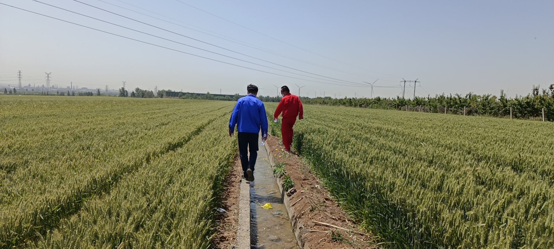 用心守護(hù)管道安全，全力保障豫北能源“生命線”——安彩能源開展安全檢查百里行主題黨日活動